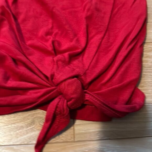 Superdry Women's Red Baseball Tee - T Shirt Size Large - Picture 6 of 8